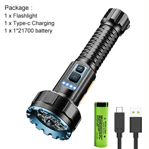 White Laser + COB Camping Lamp Flashlight | 609