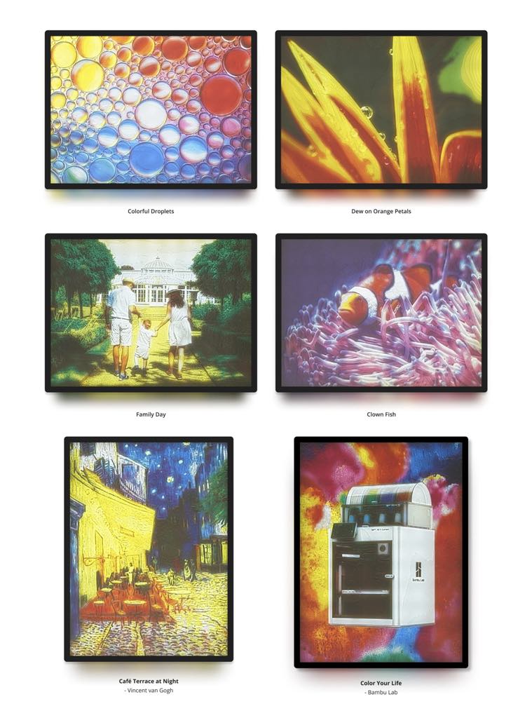 PLA-Basic CMYK Lithophane Filament Bundle