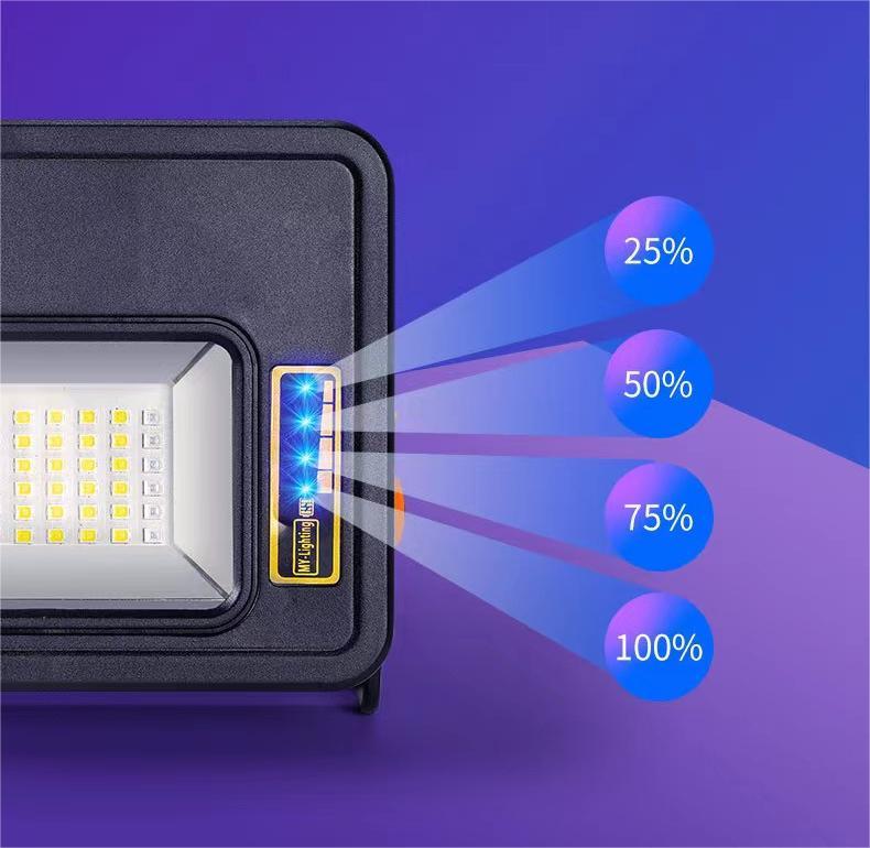 Solar Work Light USB Rechargeable Car Maintenance Work Light Household Portable Emergency Light