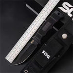 SOG Mini Outdoor Equipment Small Straight Knife High Hardness Camping Multi-Purpose Utility Knife E37M