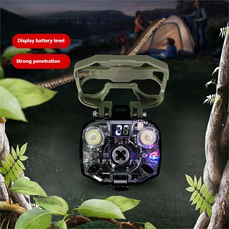 Dual Arc Lighter With COB Lighting Outdoor Windproof