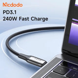 Mcdodo 240W USB4.0 type-c TO type-c 1.2m 40Gbps Cable