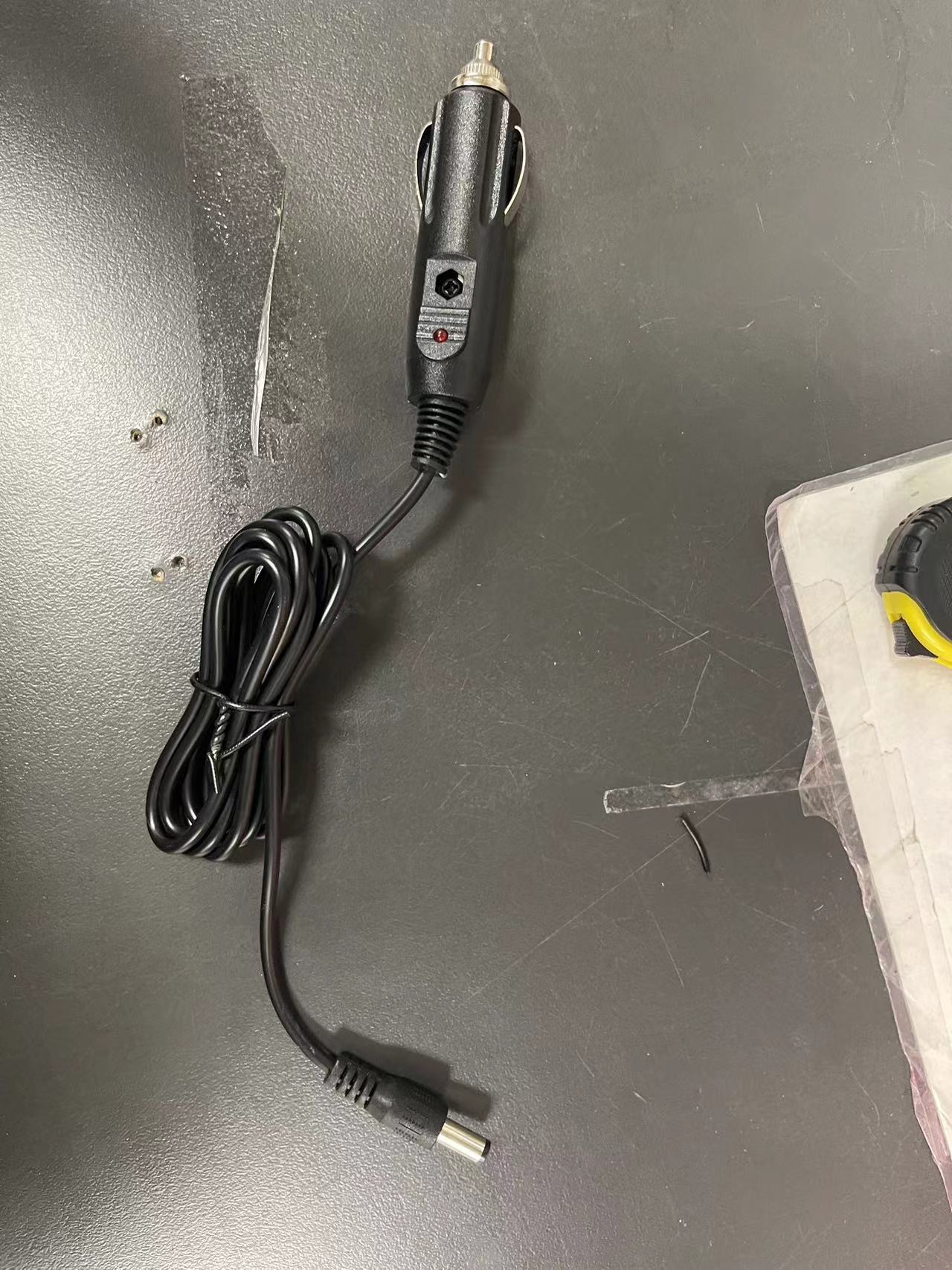 Cigarette Lighter Plug Power Cord 12V24V Universal Speaker DC Power Supply Cable