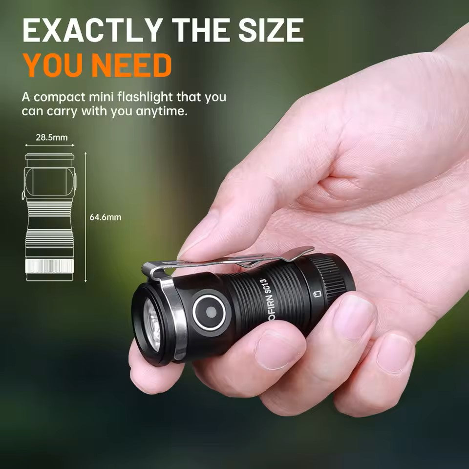 SOFIRN SC13 519A 1100Lm LED Mini Flashlight Torch