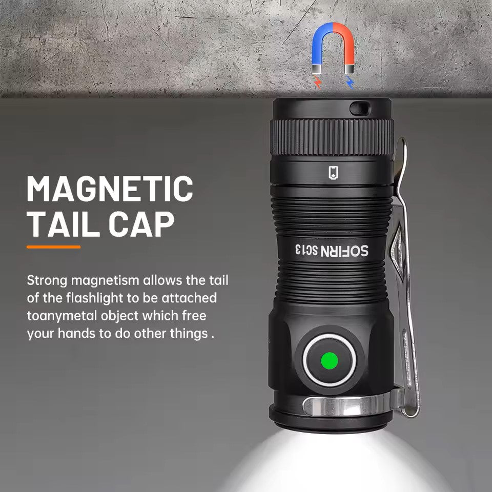 SOFIRN SC13 519A 1100Lm LED Mini Flashlight Torch