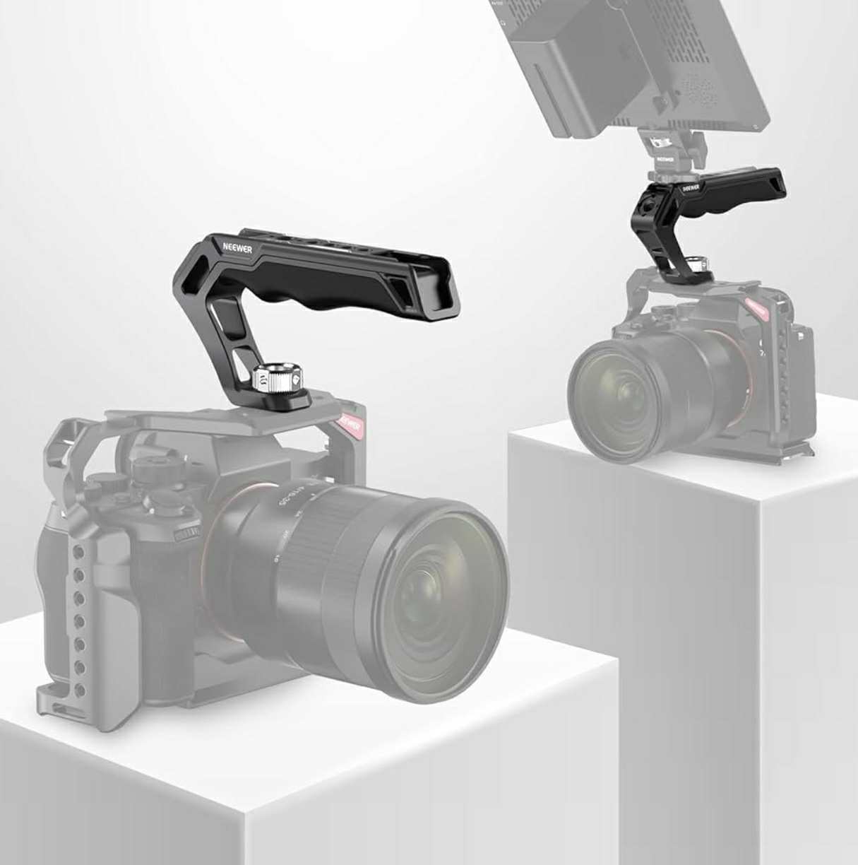 NEEWER Camera Top Handle ARRI Grip Camera Cage | CA007