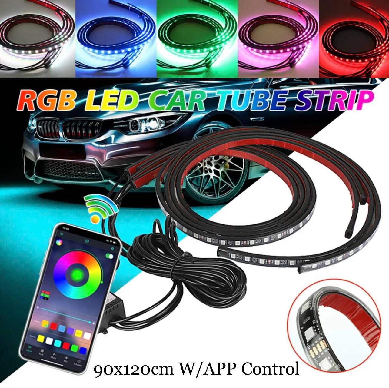 Exterior Car Underglow Lights RGB 5050 SMD LED - 12V - Remote/APP Control