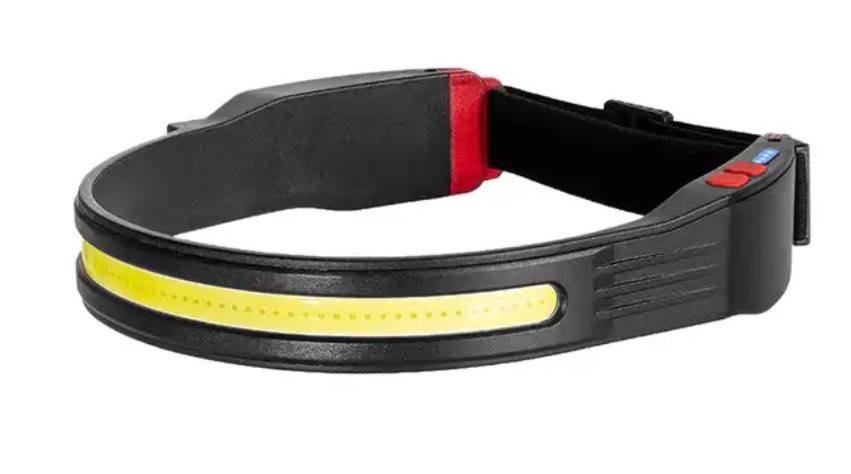 COB Floodlight Headlamp Type C Fast Charging W/Red Back Warning Light | W695-1