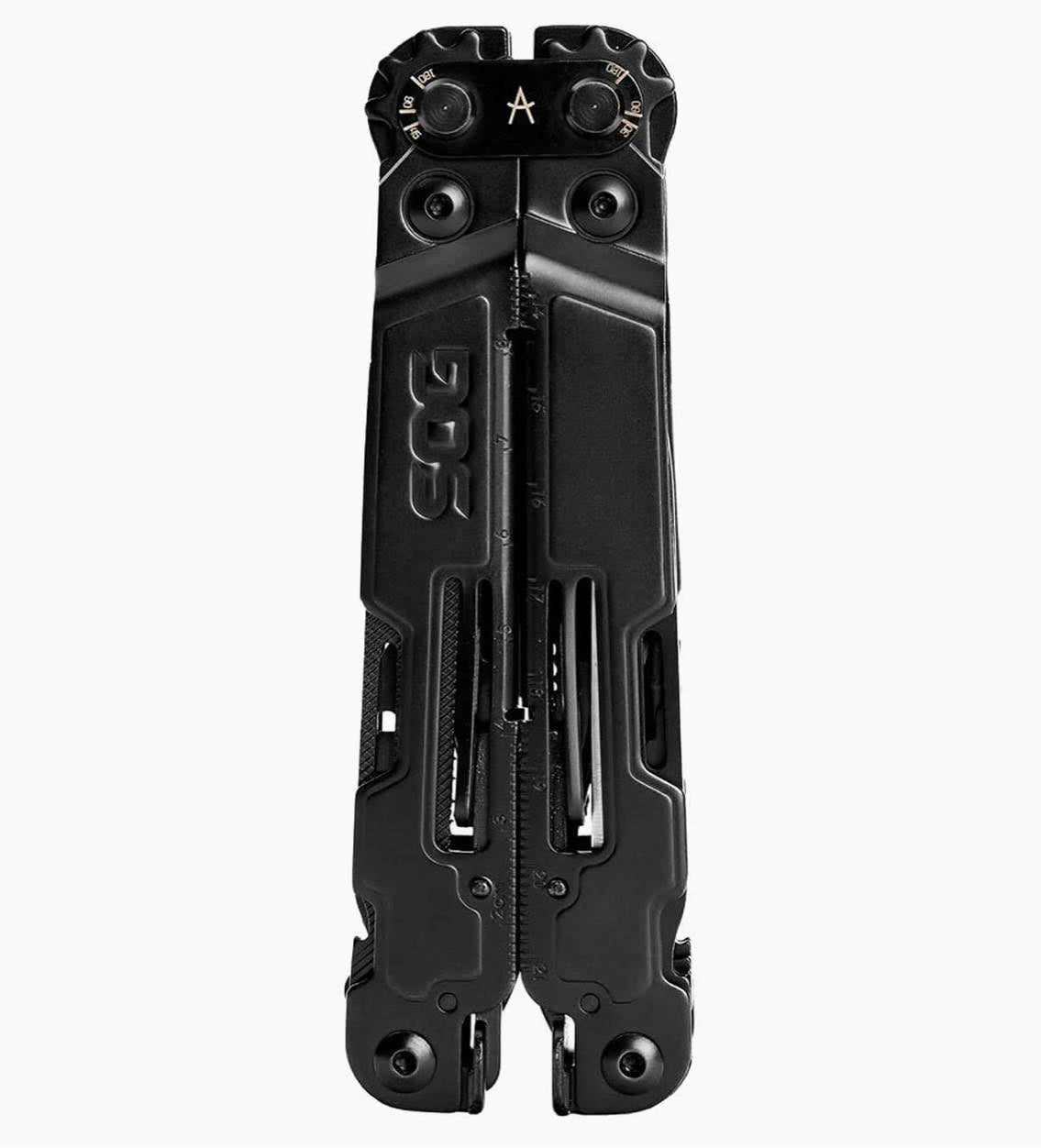 SOG PowerAccess Deluxe 21 Multi-Tool W/12*Bit Kit & Sheath | PA2002-CP | Black