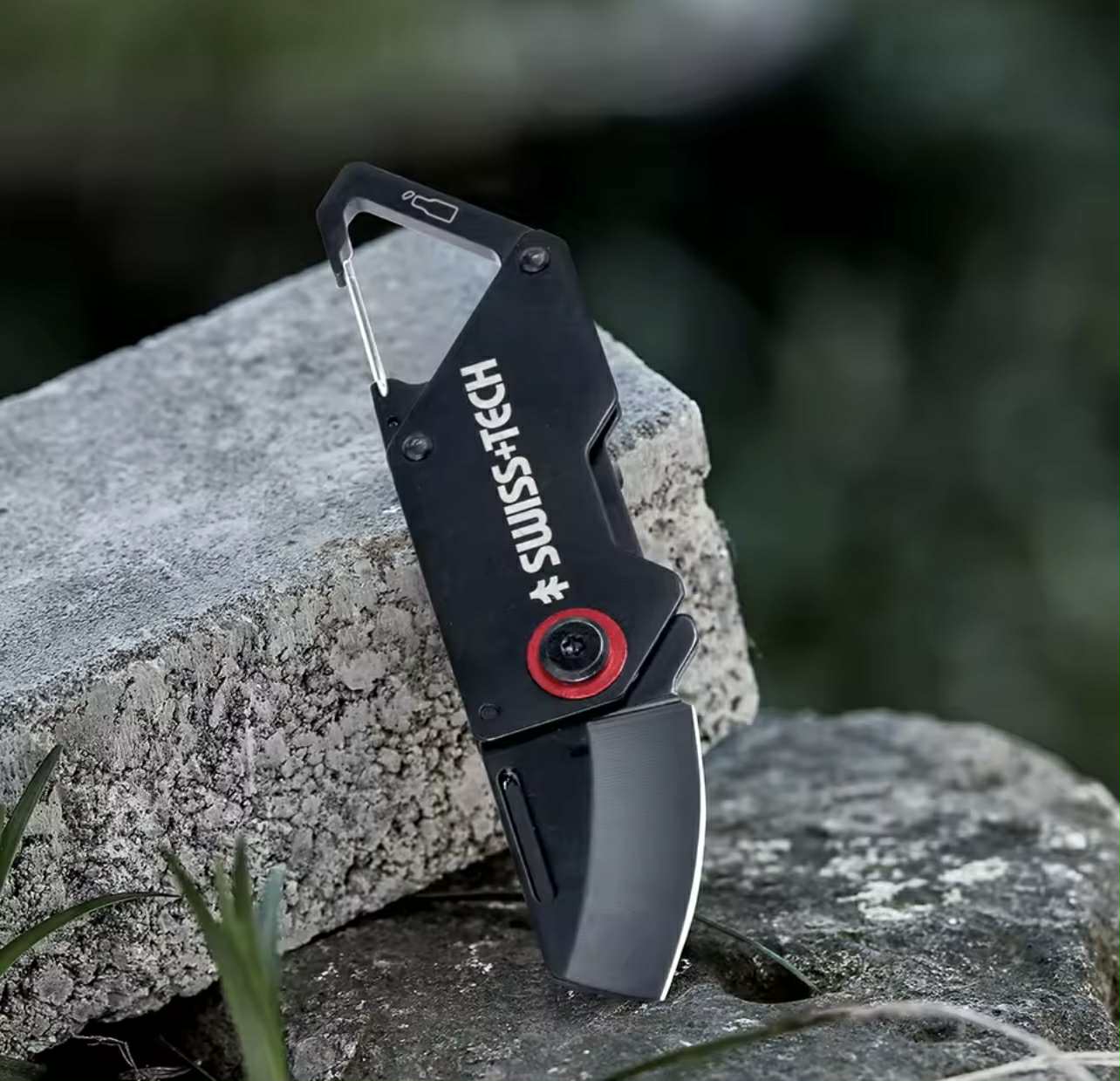 Swiss+Tech Folding Pocket Knife Keychain | ST014007