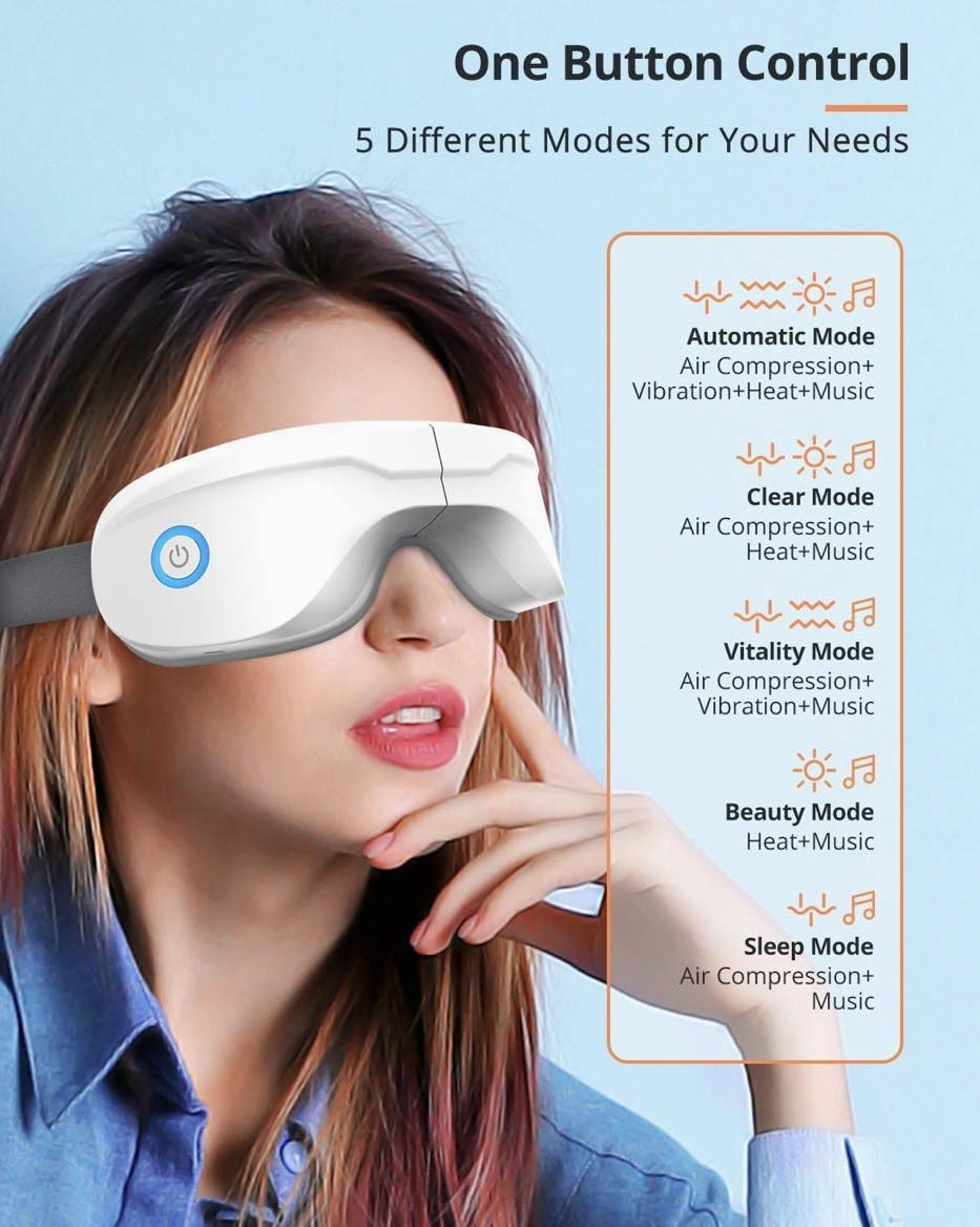 Intelligent Eye Massager W/Built-In Music