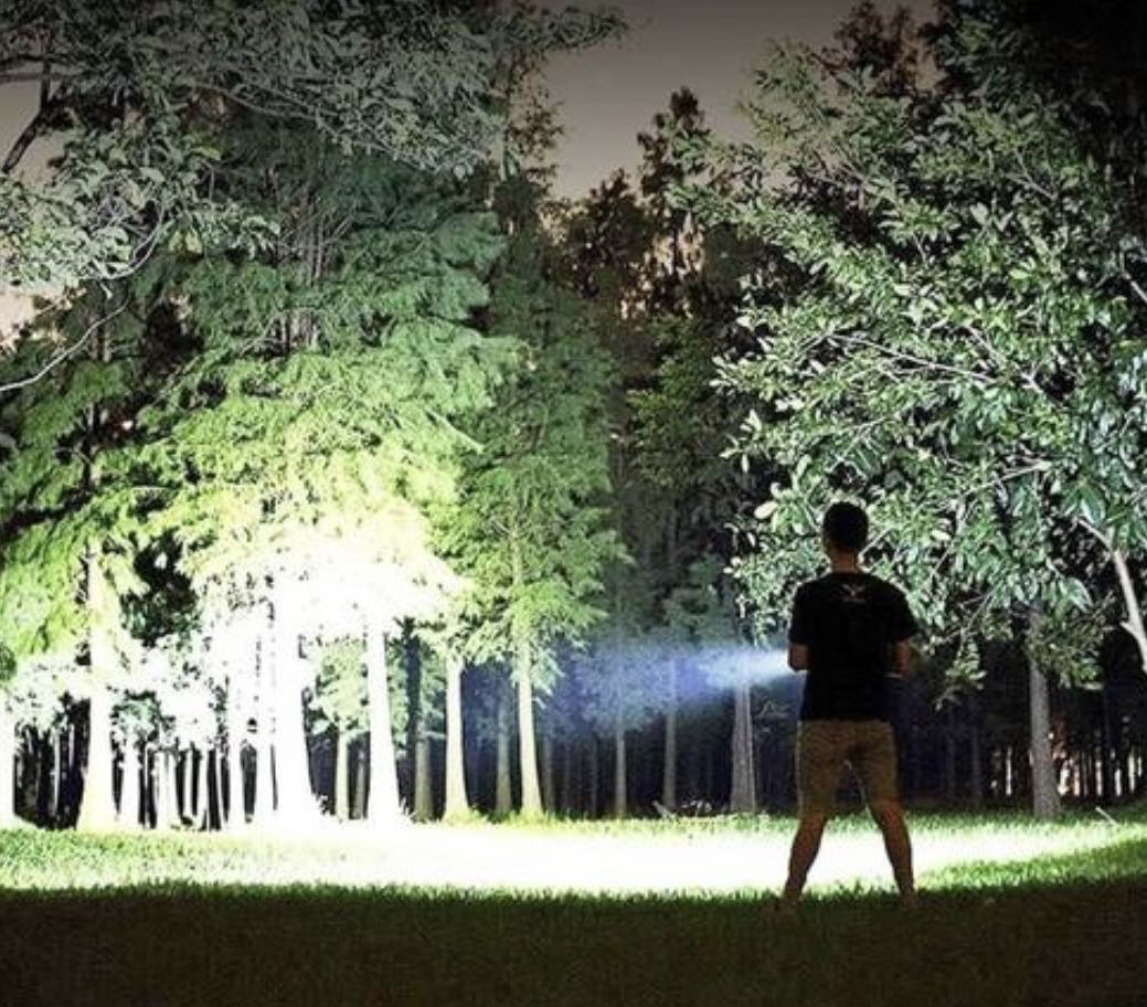 Super Bright LED Torch Flashlight Zoomable W/Clip & Magnet Bottom | T6-26