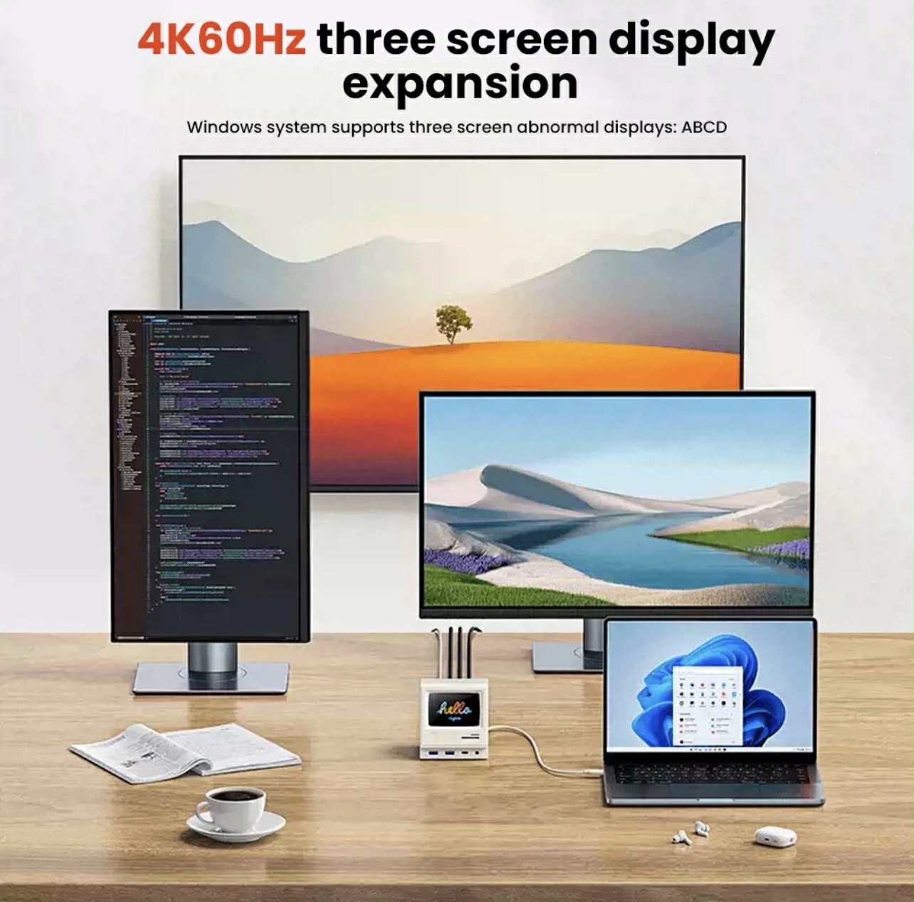 RayCue 128K SE USB-C Docking Station