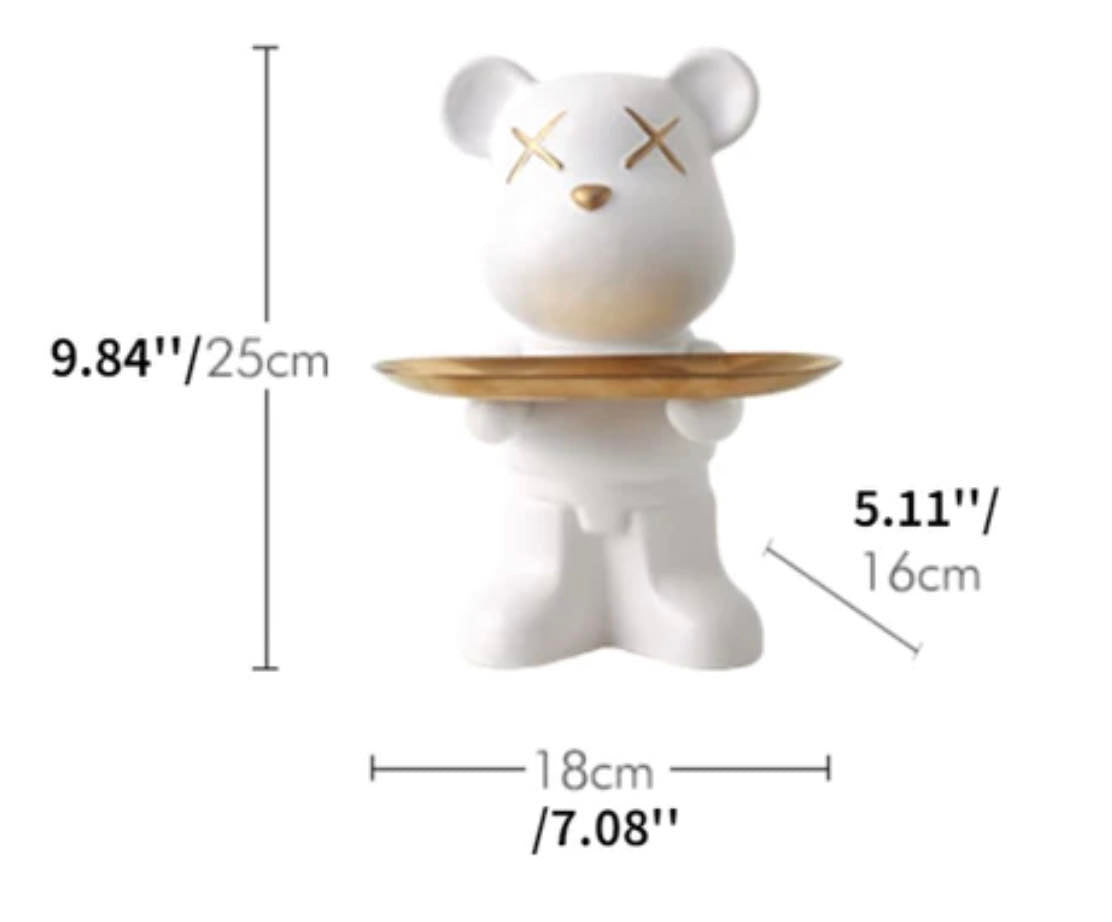 COZYMATIC Hileman Decorative Tray Bearbrick | 3 Colors