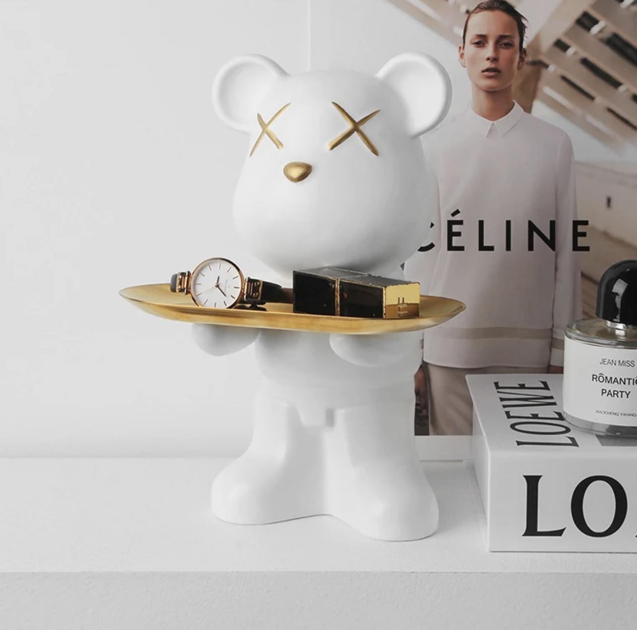 COZYMATIC Hileman Decorative Tray Bearbrick | 3 Colors