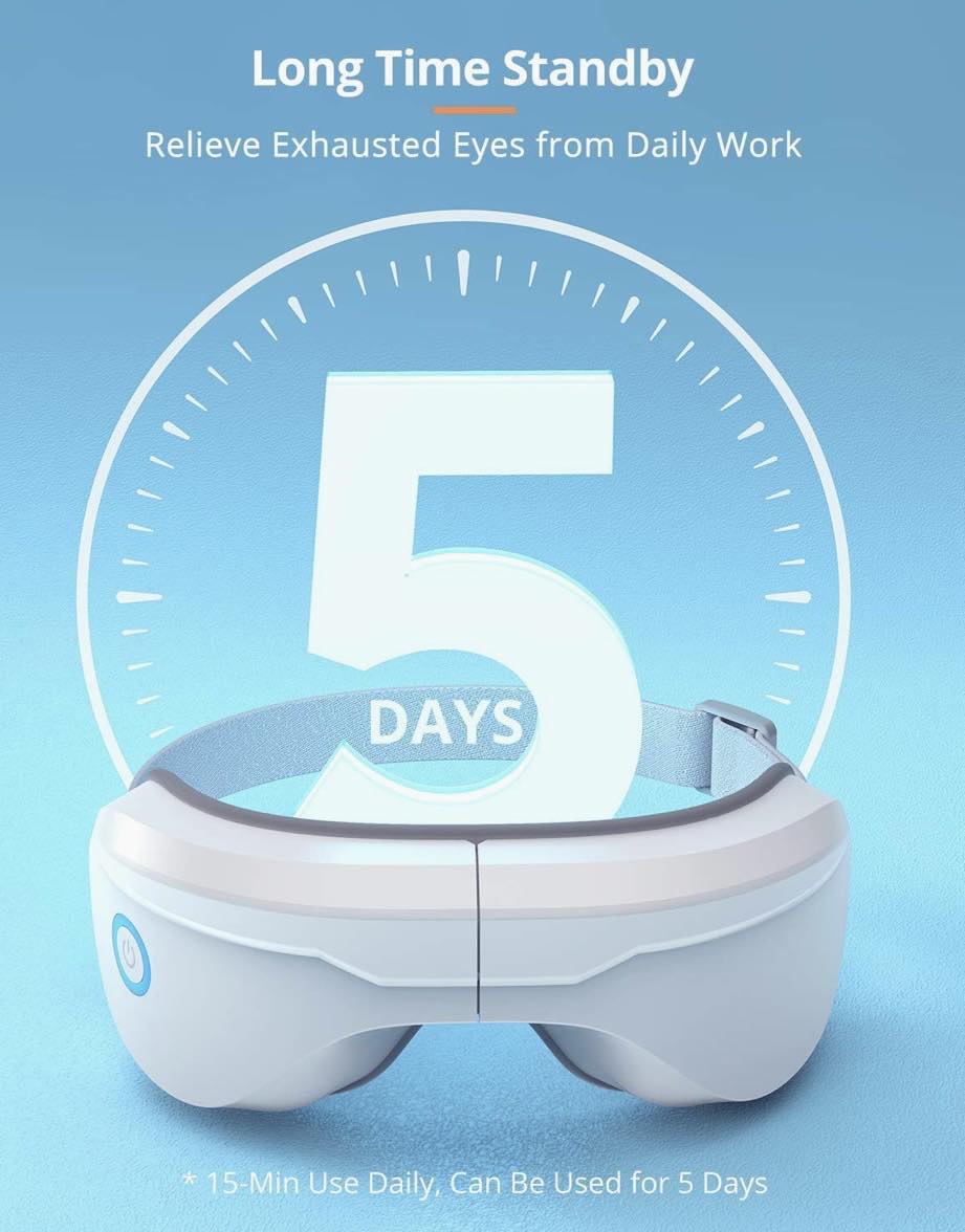 Intelligent Eye Massager W/Built-In Music