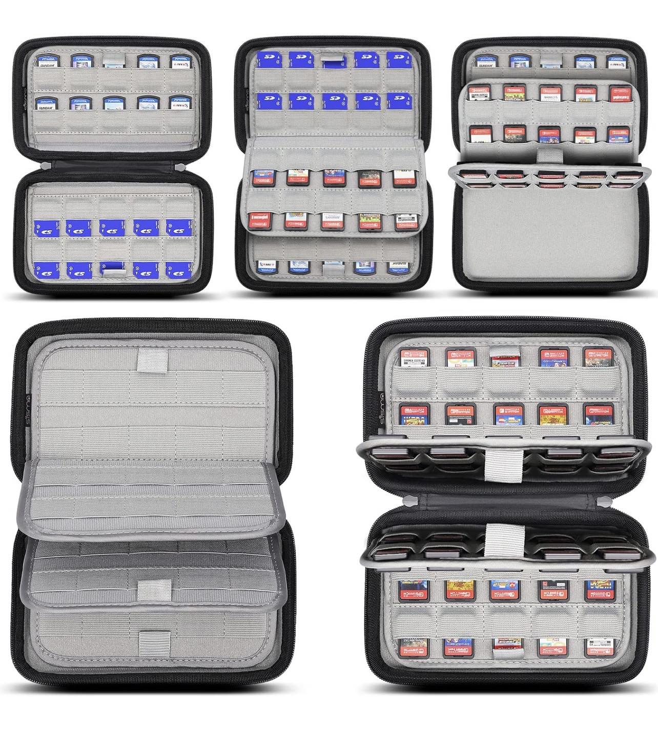 SISMA 80 in 1 Cartridges Organiser Hard Shell