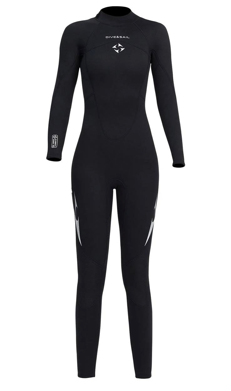 Dive & Sail 3mm Women Full Length Diving Wetsuit | Large