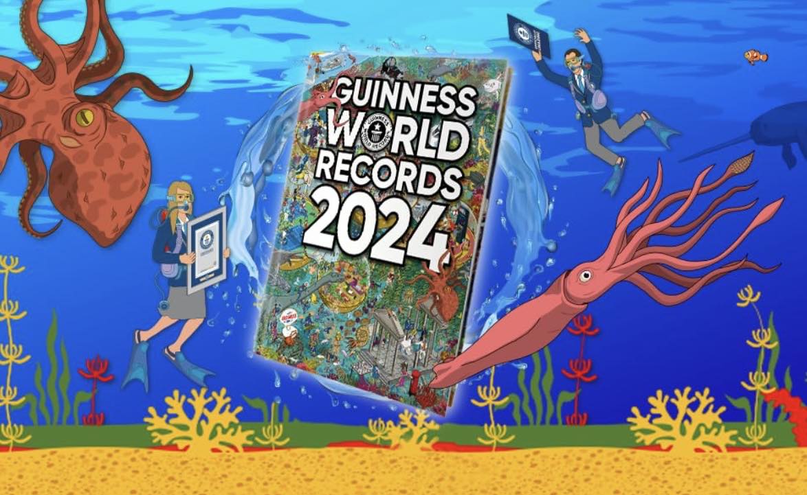Guinness World Records 2024 Hardback | #GWR2024