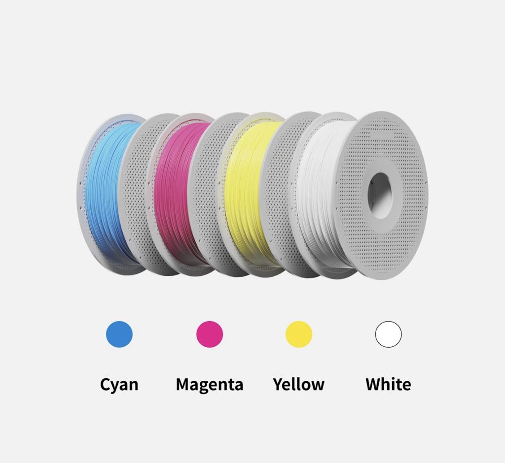 PLA-Basic CMYK Lithophane Filament Bundle
