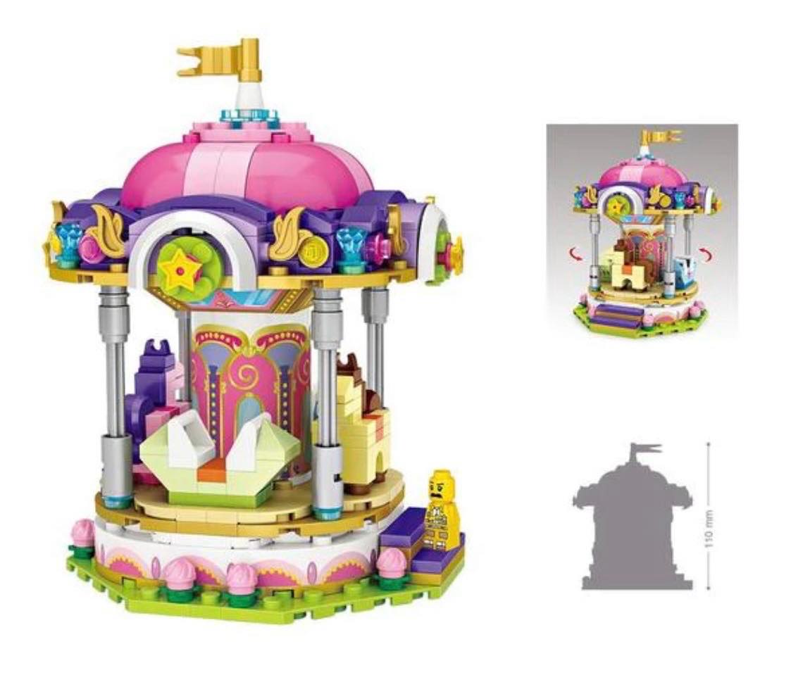 LOZ Mini Blocks Amusement/Theme Park Category | 3 Set