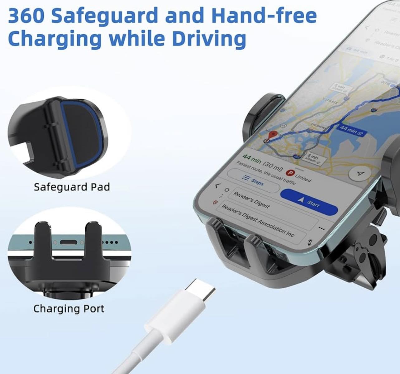 Car Air Vent Phone Mount Ultra Stable Vent Clip | C130