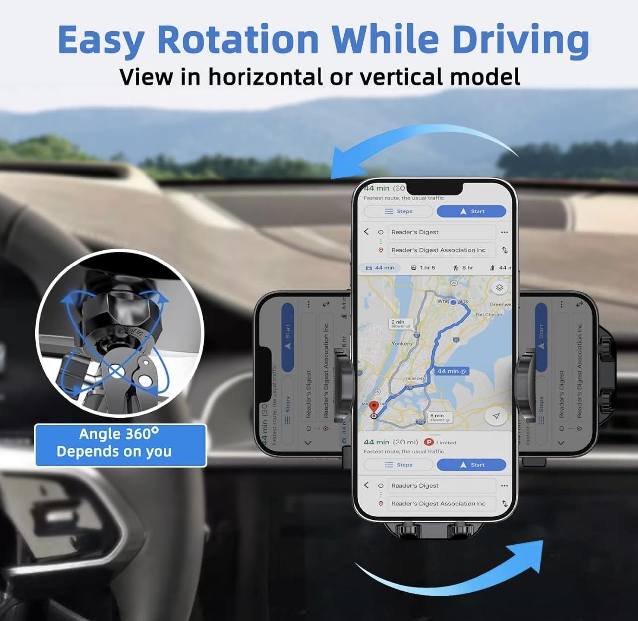 Car Air Vent Phone Mount Ultra Stable Vent Clip | C130