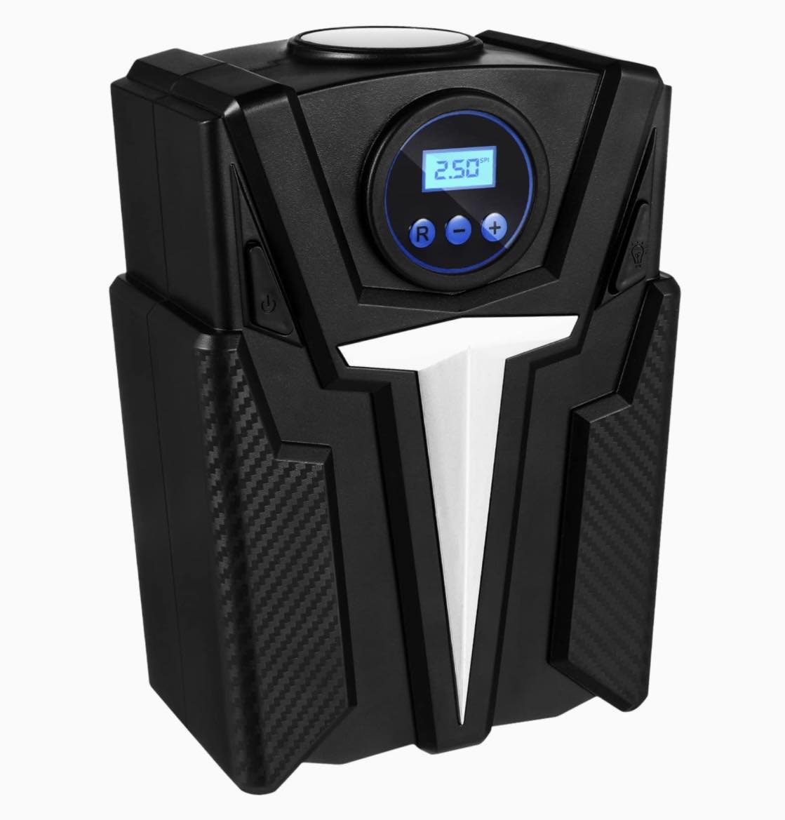 Portable Car Air Pump Car Tire Inflator Air Compressor W/Display & Light