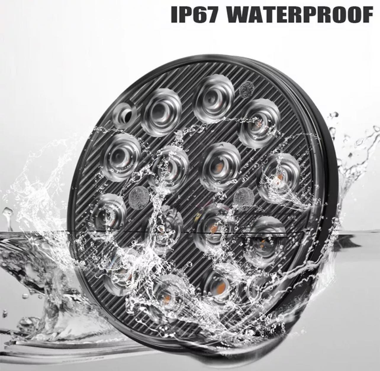 Pair 3" Round LED Blinker Side Light Taillight | 12V-24V | 3 Colours