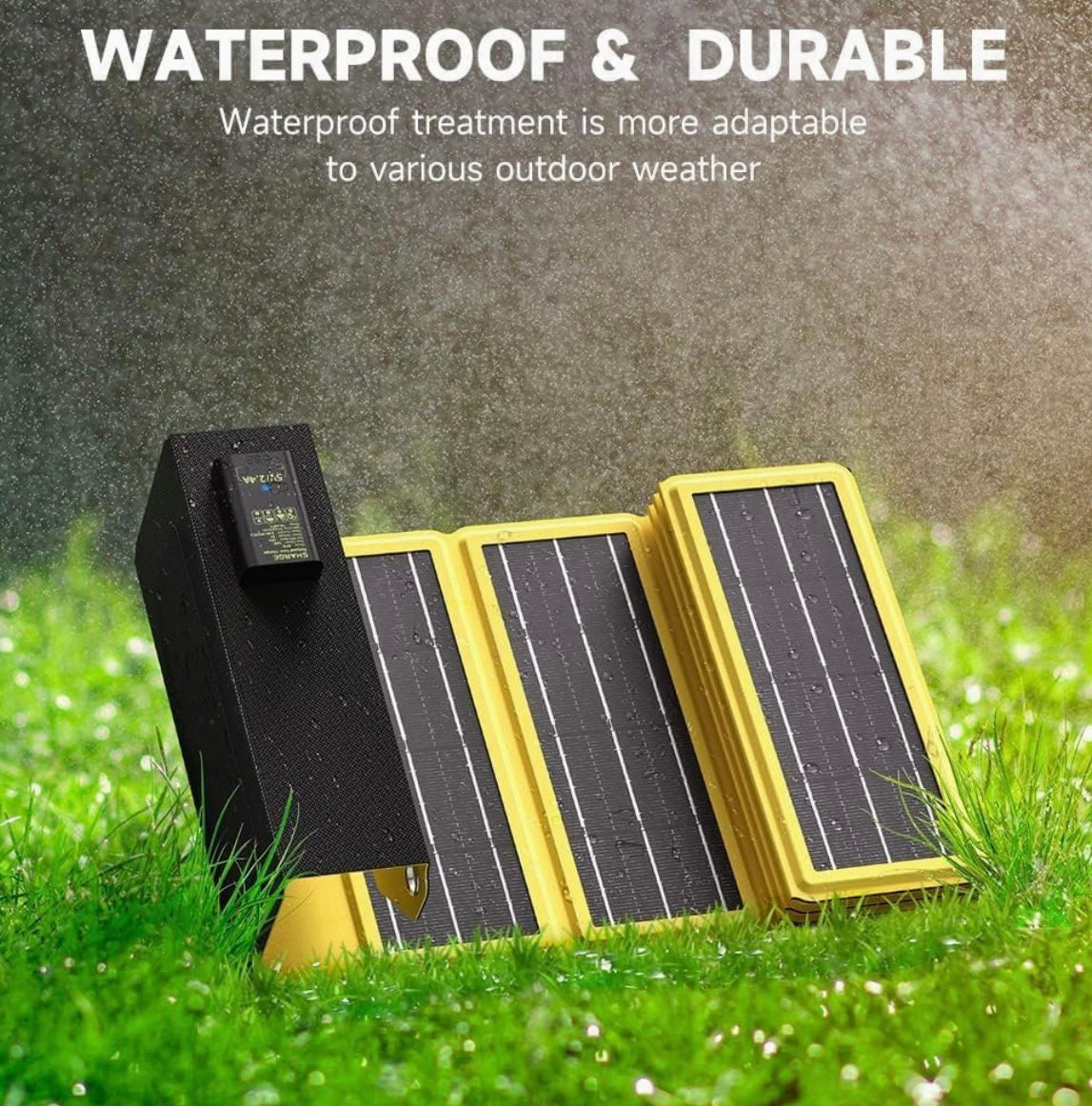 Shargeek 170 Portable 170W Charger+Solar Panel Case Kit