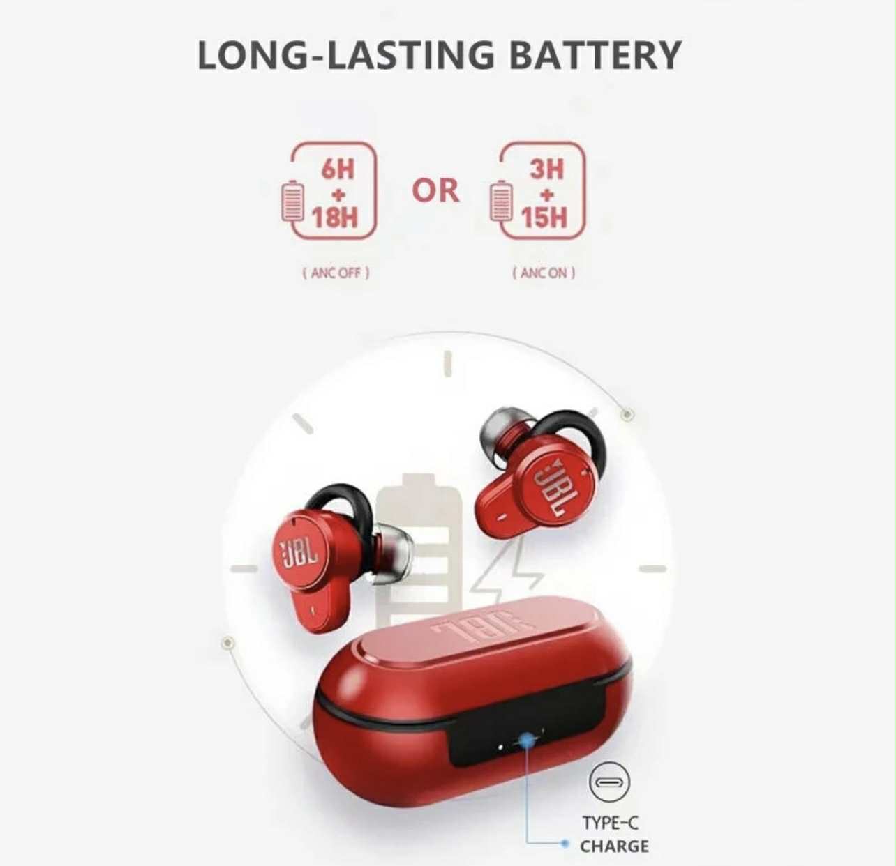 JBL by HARMAN T280TWS PRO True Wireless Earbuds