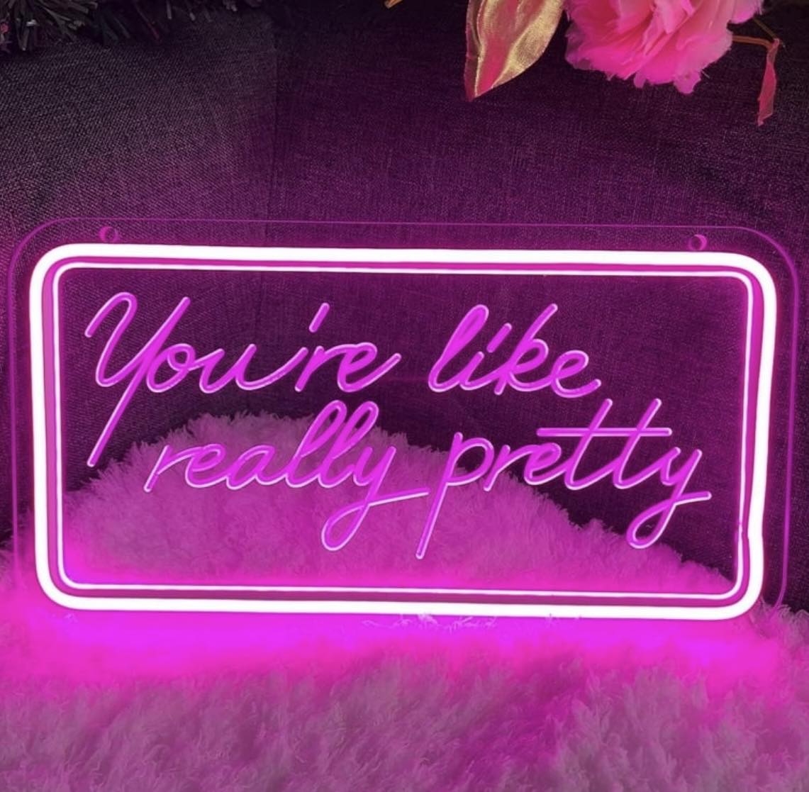 USB LED Neon Sign Lights Art Wall Decor