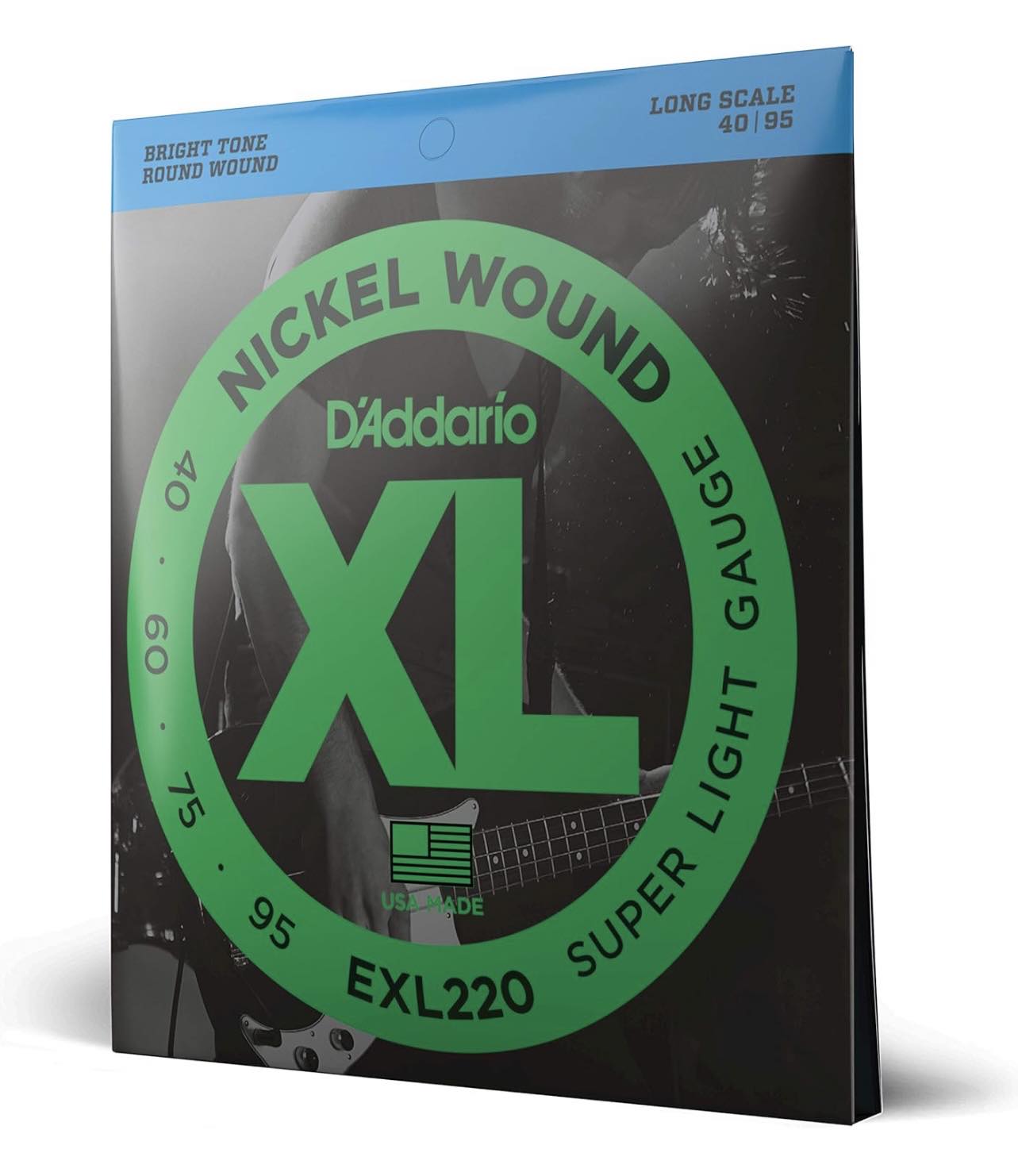 D'Addario EXL220 NICKEL WOUND Bass Guitar Strings
