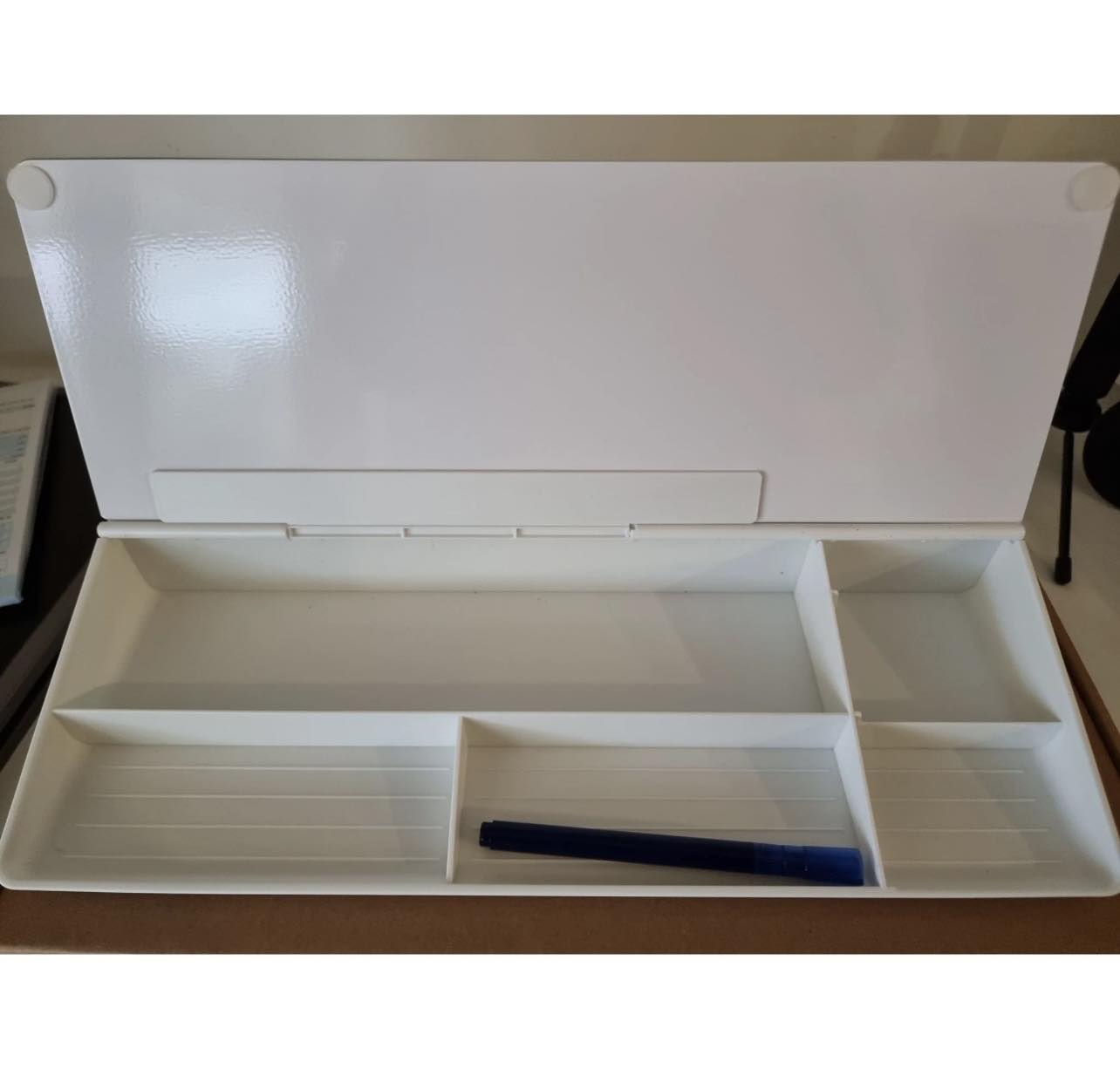 WFH Desktop Whiteboard + Storage W/2*Markers