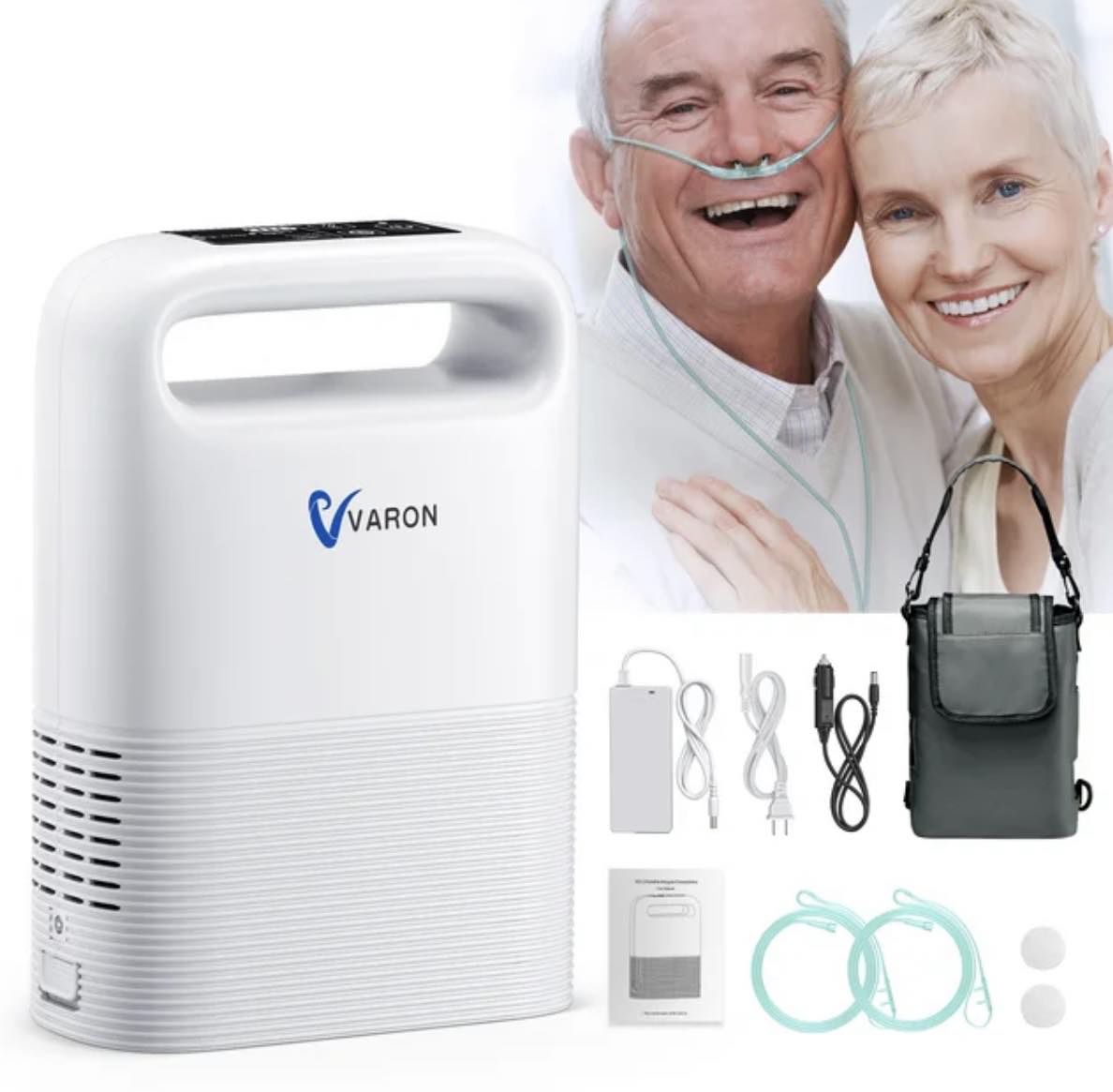Varon NT-02 Portable Oxygen Concentrator Kit