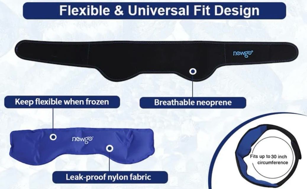 NEWGO Migraine Relief Set Hot & Cold Therapy Epic. Store