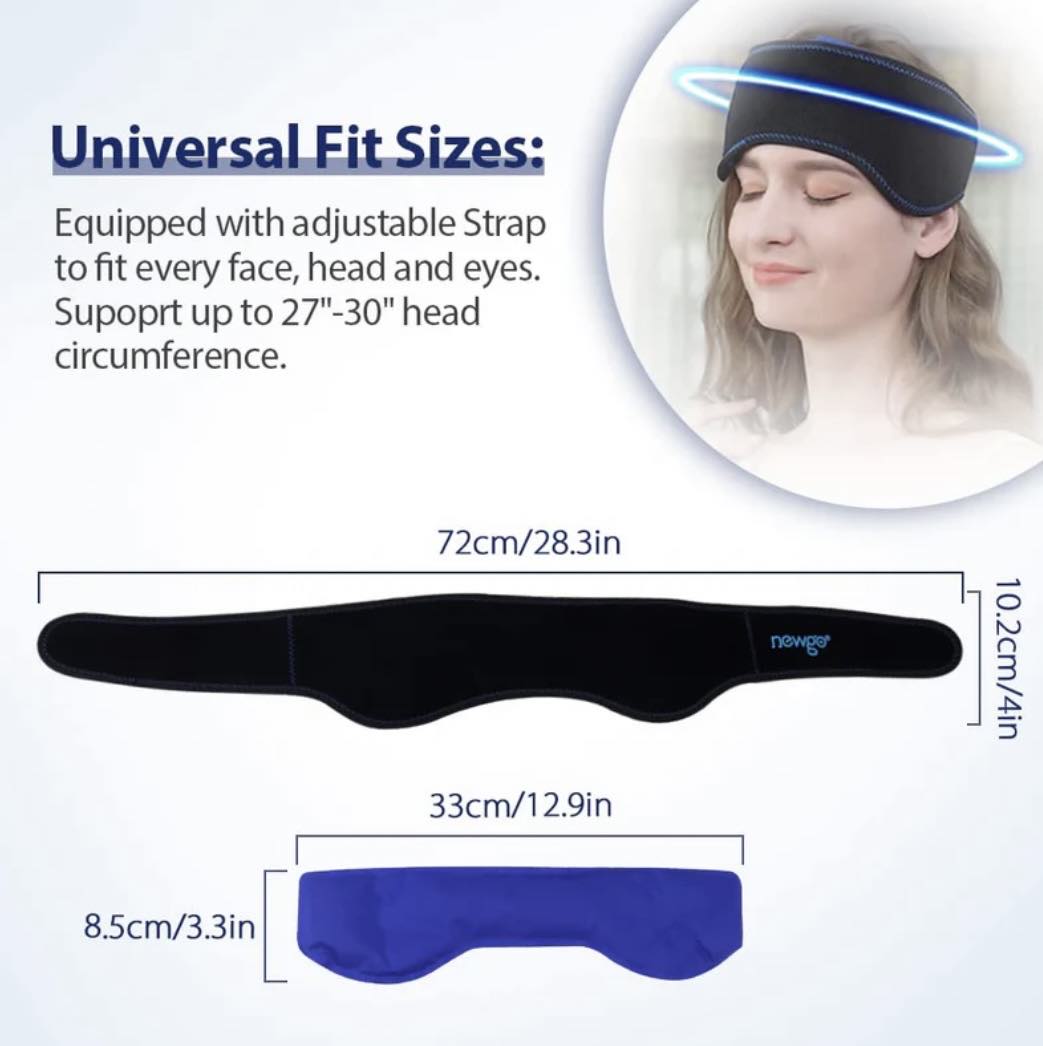 NEWGO Migraine Relief Set | Hot & Cold Therapy