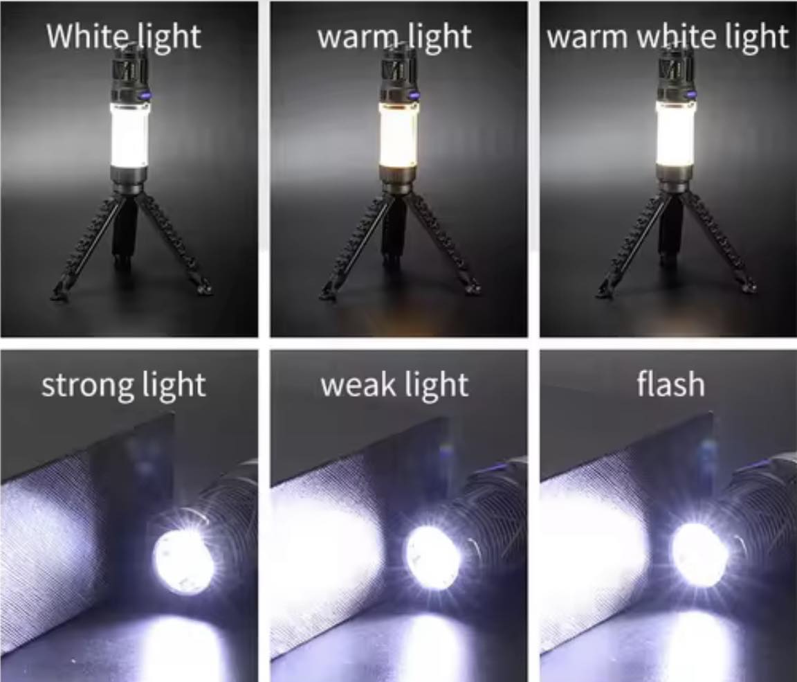 3in1 LED Mosquito Repellent Camping Light W/Mosquito Tablets & Tripod