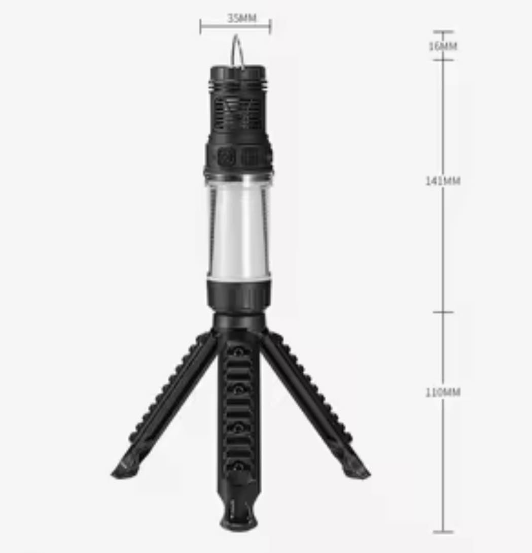 3in1 LED Mosquito Repellent Camping Light W/Mosquito Tablets & Tripod