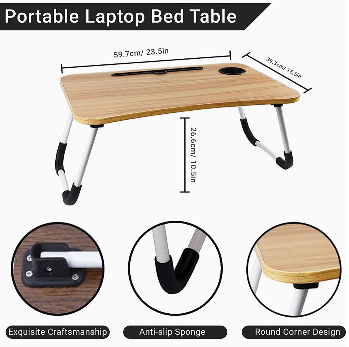 Lap Desk Foldable Bed Laptop Table