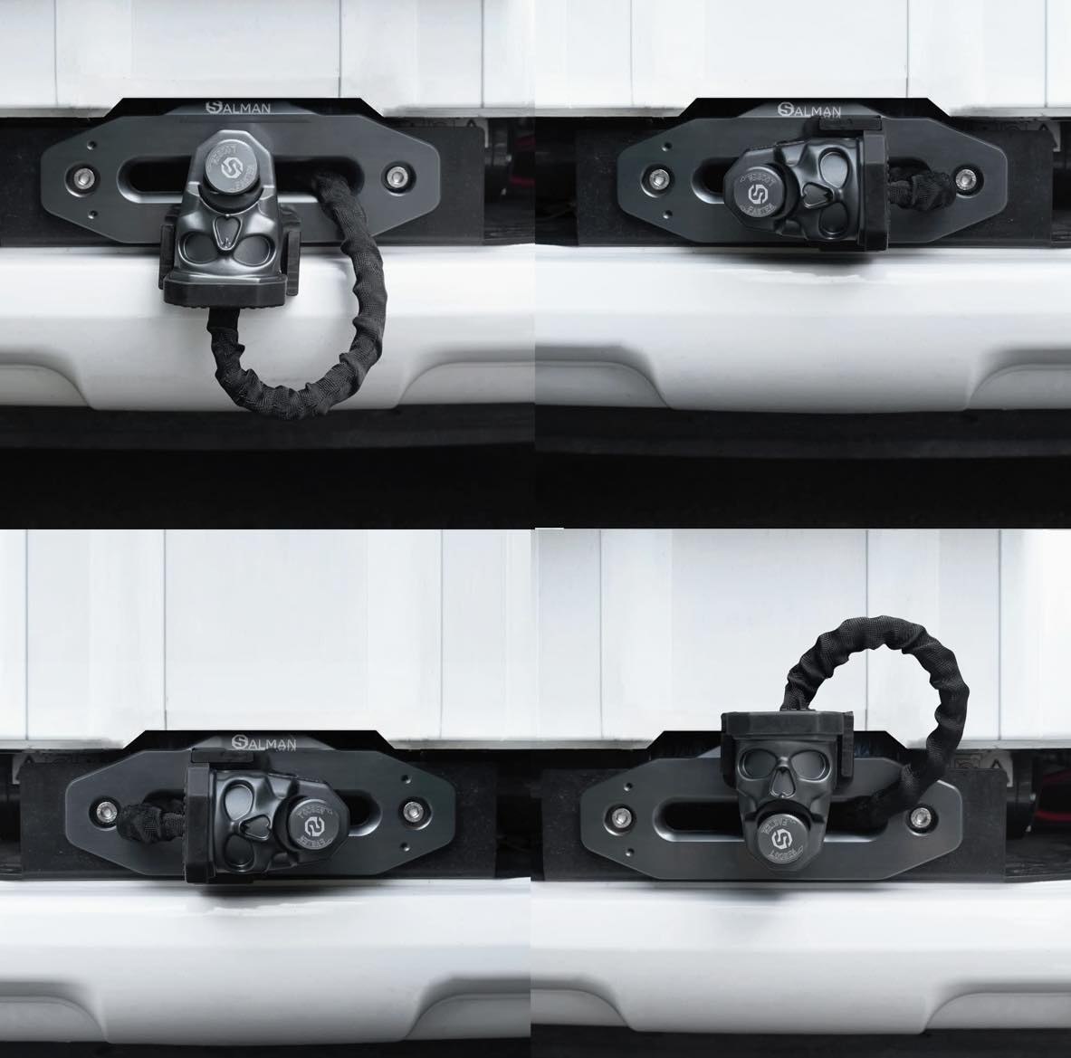 SALMAN Skull Winch Shackle Kit