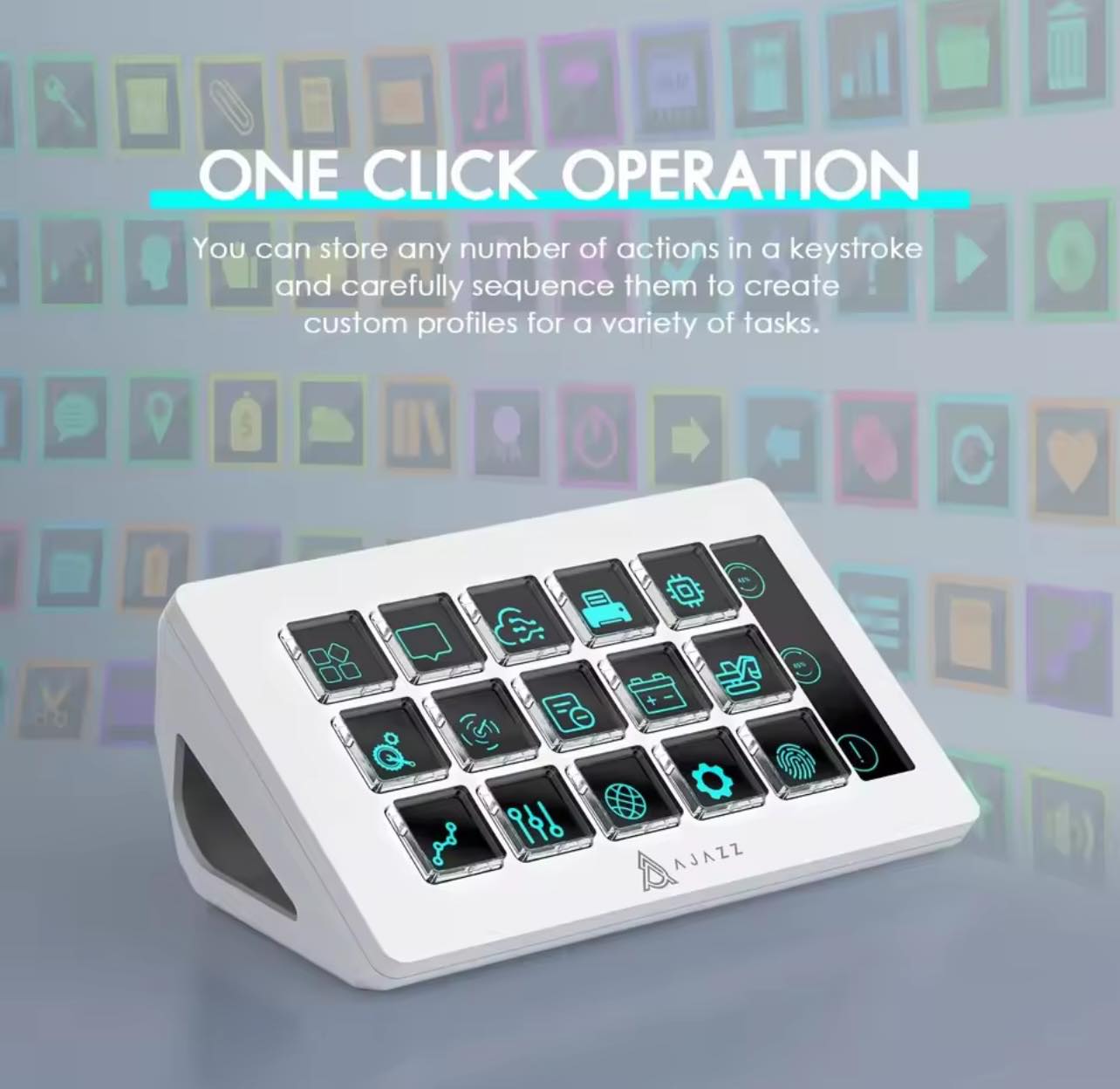 AJAZZ x NACODEX AKP153 STREAM DECK