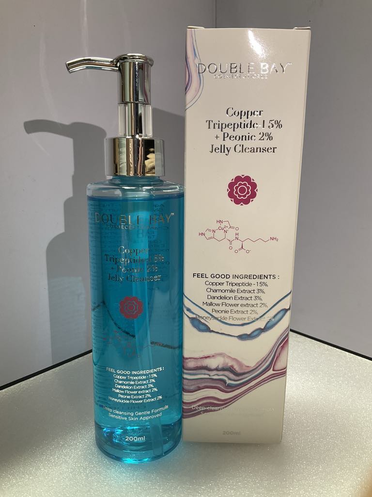 DOUBLE BAY Copper Tripeptide + Peonie Jelly Cleanser 200ml