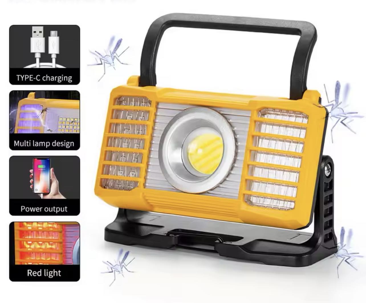 Multifunctional LED Light & Mosquito Zapper W/Power Bank | W880-1