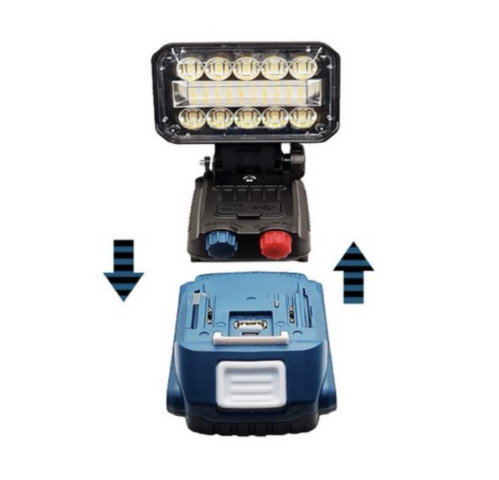 18V Makita Battery Adapter Flood Light W/Battery