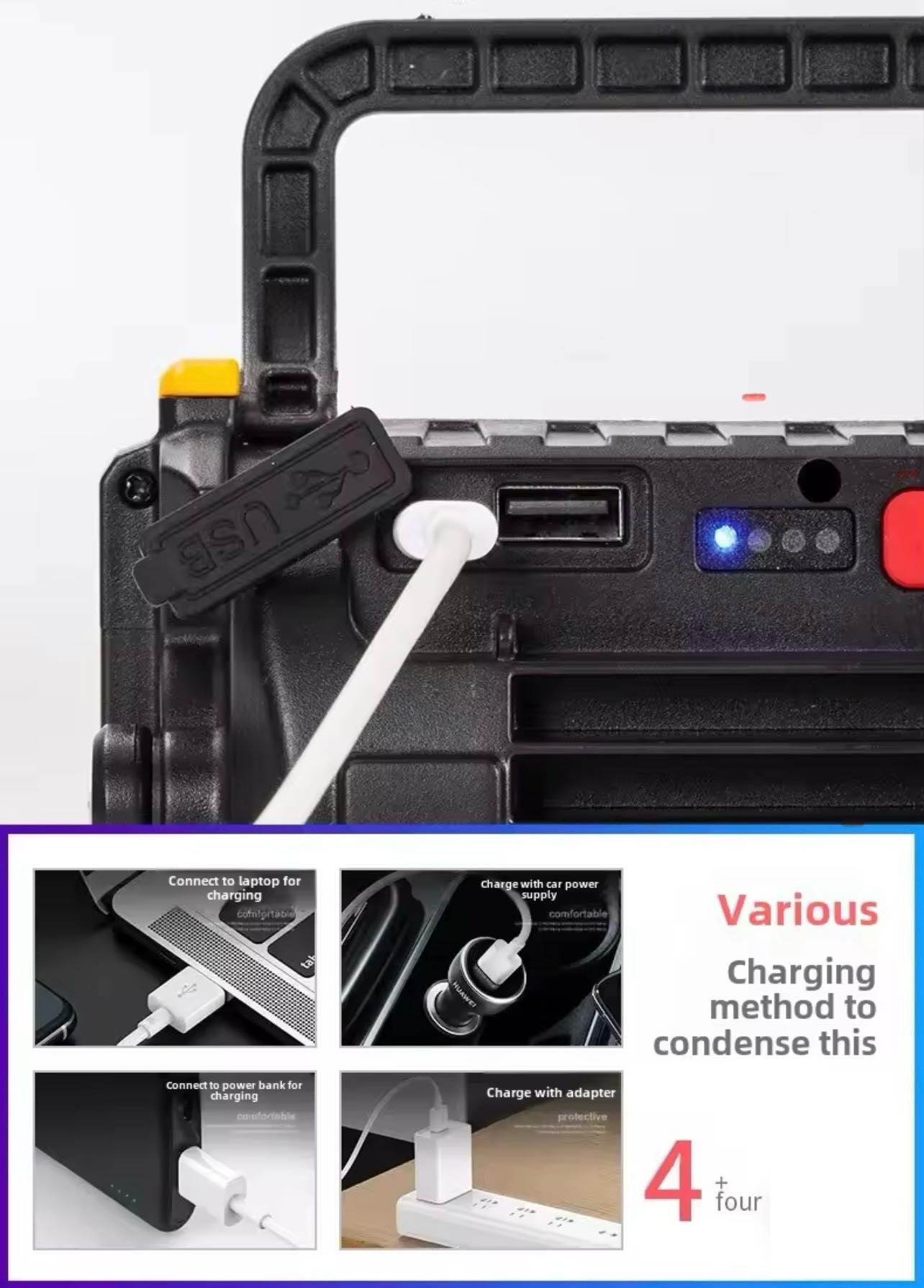 Multifunctional LED Light & Mosquito Zapper W/Power Bank | W880-1