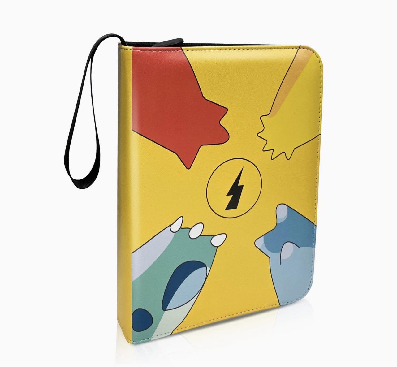 Pokémon Card Holder Binder 4 Pocket Zipper Card Album 400 Cards