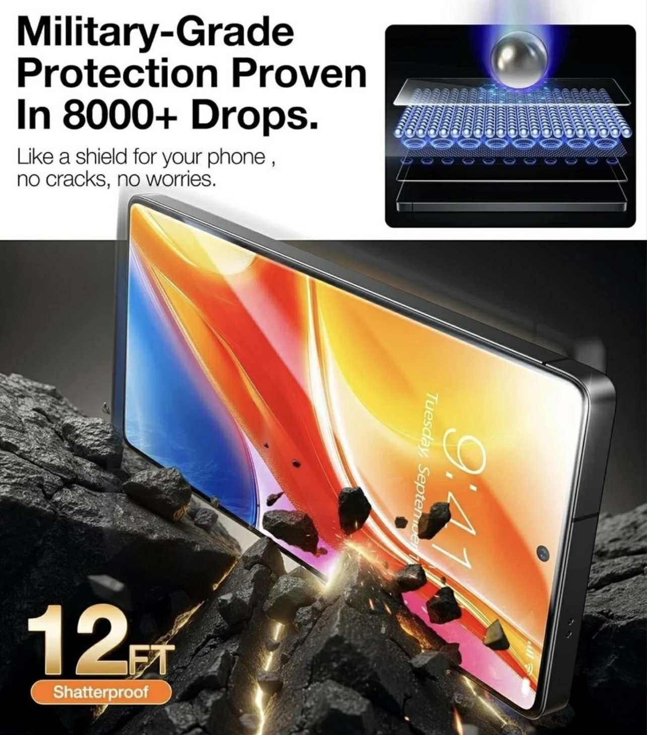 TORRAS Samsung Galaxy S25 Ultra Screen Protector