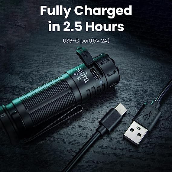 Sofirn SC32 2000 Lumens Rechargeable Torch