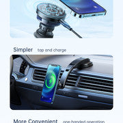 Mcdodo Fast cooling 15W CH-2130 Magnetic Radiator Wireless Car Charger